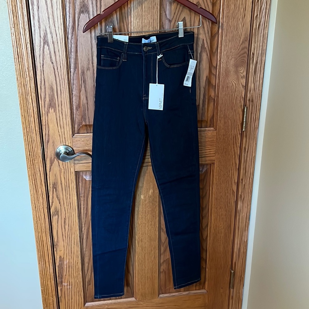 Vervet Marilyn Super High Rise Skinny Sz 27 NWT